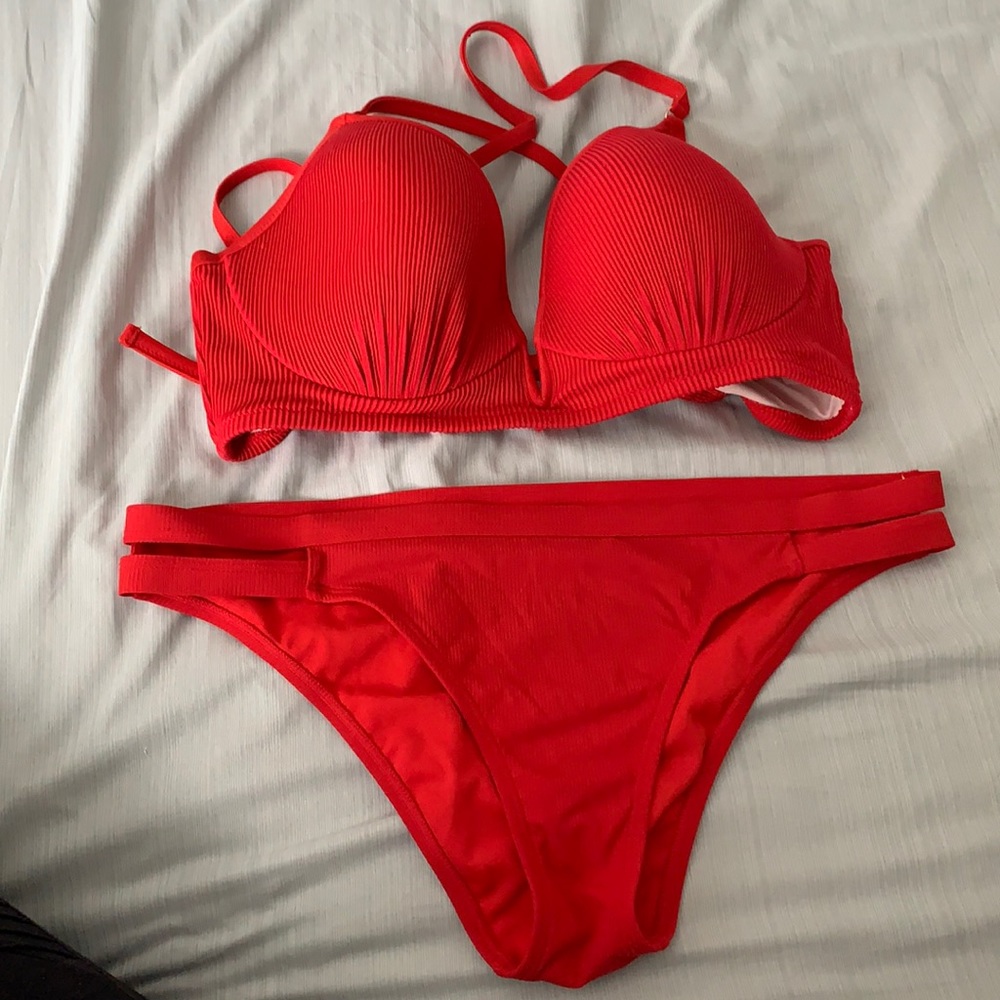Red bikini set from Target!